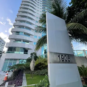 Apart-hotel 202 Flat Beira Mar Av Boa Viagem Com Cozinha